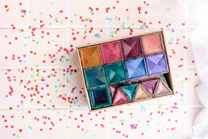 120 vnt. Connetix magnetinis konstruktorius - Pastel Creative pack