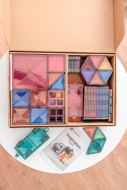 202 vnt. Connetix magnetinis konstruktorius - Pastel Mega Pack