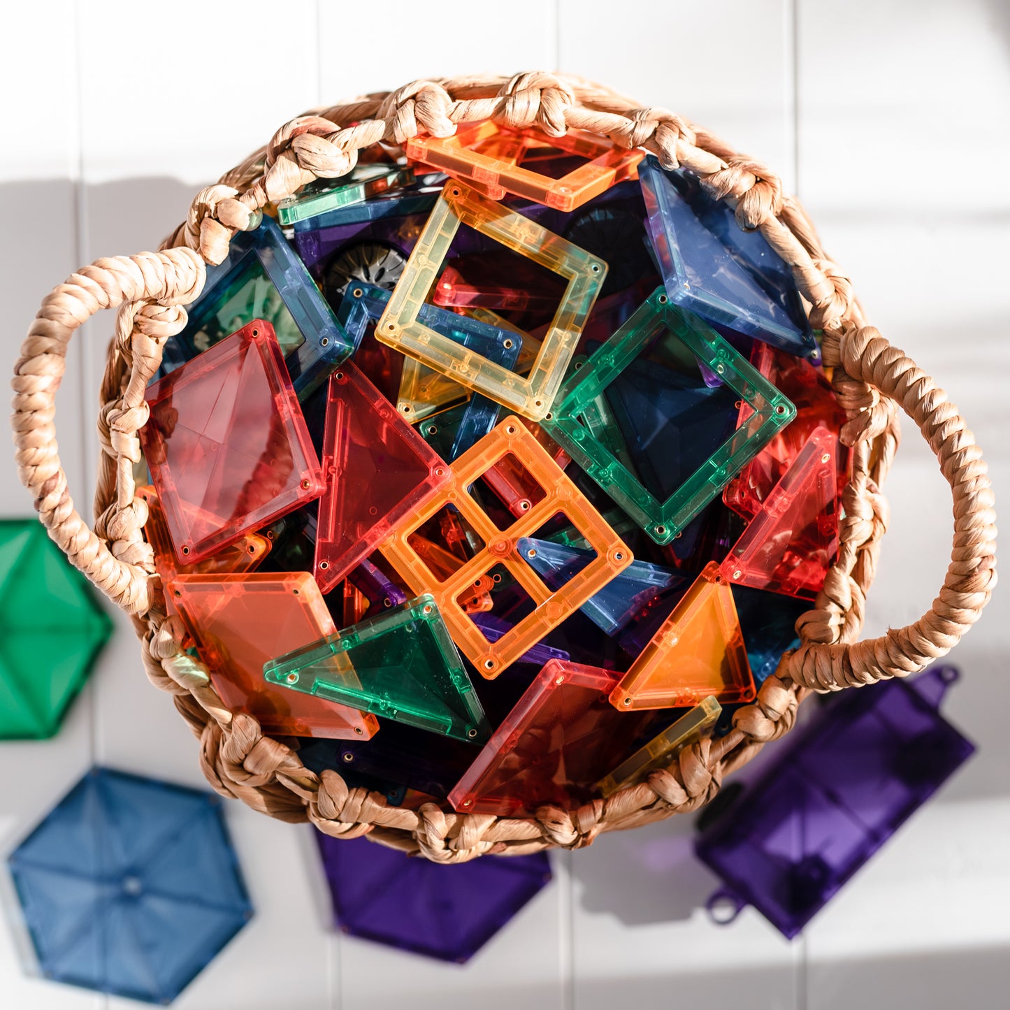 212 vnt. Connetix magnetinis konstruktorius - Rainbow Mega Pack