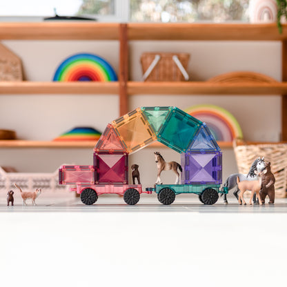 202 vnt. Connetix magnetinis konstruktorius - Pastel Mega Pack