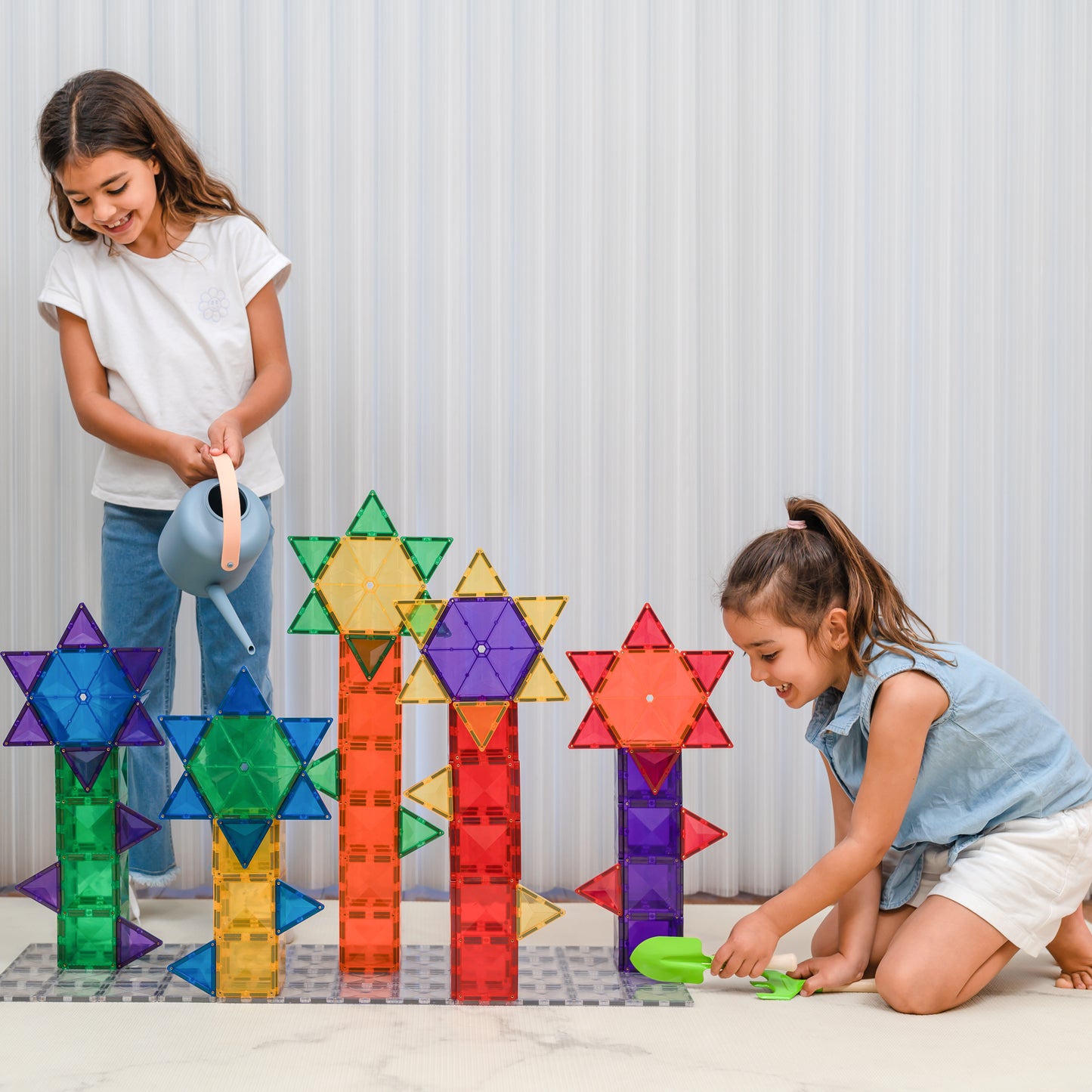 212 vnt. Connetix magnetinis konstruktorius - Rainbow Mega Pack